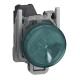 Светодиодный индикатор Ø22 мм, зеленый, 230...240 В AC, встроенный LED, ATEX EX XB4 XB4BVM3EX