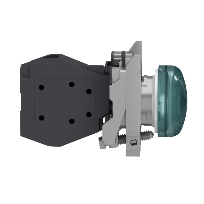 Светодиодный индикатор Ø22 мм, зеленый, 230...240 В AC, встроенный LED, ATEX EX XB4 XB4BVM3EX