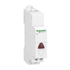 Сигнальная арматура модульная Schneider Electric Acti9 iIL 12-48V DC Красный (A9E18330)