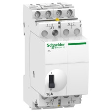 Реле імпульсне Schneider Electric iTL 4P 16A AC 24V DC 12V 4NO (A9C30114)