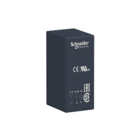 Промежуточное реле RSB, Ie-8 A, Uc-110 В DC, 2 C/O, Schneider Electric (RSB2A080FD)
