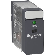 Промежуточное реле RXG, Ie-10 A, Uc-12 В DC, 1 C/O, LED, Schneider Electric (RXG13JD)
