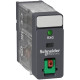 Проміжне реле RXG, Ie-10 A, Uc-230 В AC, 1 C/O, LED, кнопка тест, Schneider Electric (RXG12P7)