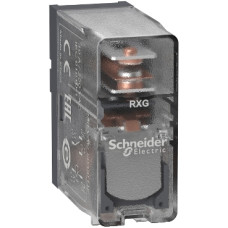 Промежуточное реле RXG, Ie-10 A, Uc-230 AC, 1 C/O, Schneider Electric (RXG15P7)