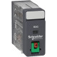 Промежуточное реле RXG, Ie-5 A, Uc-230 В AC, 2 C/O, кнопка тест, Schneider Electric (RXG21P7)