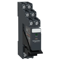 Промежуточное реле RXG (в сборе с цоколем), Ie-5 A, Uc-24 В DC, 2 C/O, LED Schneider Electric (RXG23BDPV)