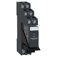 Промежуточное реле RXG (в сборе с цоколем), Ie-5 A, Uc-24 В DC, 2 C/O, LED Schneider Electric (RXG23BDPV)