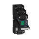 Промежуточное реле RXM (в сборе с цоколем), Ie-12 A, Uc-24 В DC 2 C/O LED Schneider Electric RXM2AB2BDPVS