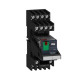 Промежуточное реле RXM (в сборе с цоколем), Ie-6 A Uc-24 В AC 4 C/O Schneider Electric (RXM4AB1B7PVM)