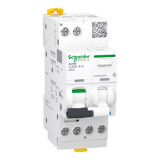 Пристрій захисту від дугового пробою Schneider Electric iC40N ARC 1P+N 16A 6кА B (A9TPD4616)