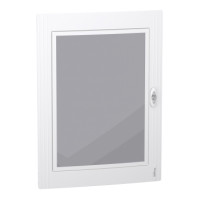 Двері Schneider Electric PrismaSeT XS пластик 550x750x20 мм для щита 4 ряди 24 модулі Прозорий