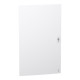 Двері Schneider Electric PrismaSeT XS пластик 550x900x20 для щита 5 рядів 24 модулі суцільні Білиий