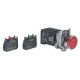 Кнопка управления Schneider Electric Harmony XB4 1NO+1NC 22 мм с подсветкой LED 110-120V XB4BW343