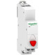 Кнопка на DIN-рейку Schneider Electric Acti9 iPB 1NC червона (A9E18031)