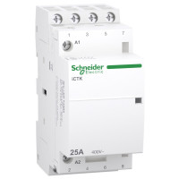 Контактор модульний Schneider Electric Acti9 iCTK 4P 25A 4NO 230V (A9C40425)