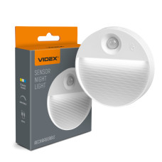 Світлодіодний LED світильник акумуляторний з датчиком руху VIDEX VL-NL105W