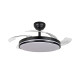 Світлодіодний LED світильник з вентилятором VIDEX CLF01 60W 3000K-4200K-6000K Black