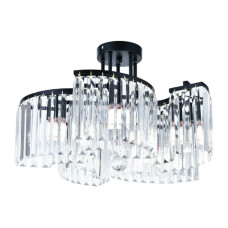 Люстра ROSYNKA 5xE27 5R 520x310-BLACK-230-IP20
