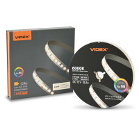Светодиодная LED лента VIDEX DC12V 60W 5M 6000K Ra98 IP20 (VL-LST28144-12126-B5)