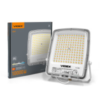 Светодиодный LED прожектор VIDEX F5 100W 3000-5000-6500K с датчиком движения 230V White (VL-F5-100CW-S)