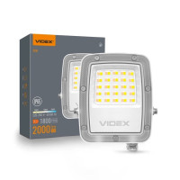 Светодиодный LED прожектор VIDEX F5 20W 3000-5000-6500K 230V White (VL-F5-020CW)