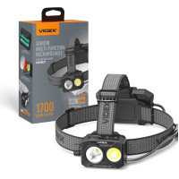 Налобный светодиодный фонарик VIDEX VLF-H057 1700Lm 5000K