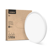 Светодиодная LED круглая панель VIDEX PBR600 48W 3000-4000-6000K 230V
