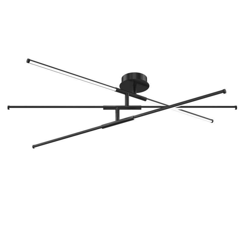 Светильник LED потолочный VIDEX CLD013 40W 3000-4000-6000K Black