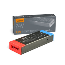 Блок живлення для LED стрічки VIDEX DC24V 4.16A 100W IP20 (VL-LST-P100-24V)
