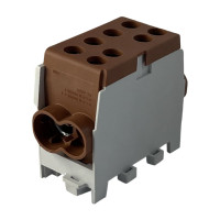 Клеммный распределительный блок FJ-35/25.1BR 125A коричневый Промфактор ( FJ35251BR )
