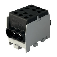 Клеммный распределительный блок FJ-35/25.2BL 125A черный Промфактор ( FJ35252BL )