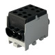 Клеммный распределительный блок FJ-35/25.2BL 125A черный Промфактор ( FJ35252BL )