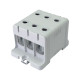 Клеммник на DIN-рейку FT1095F 3P, Cu:16-95 / Al:16-95 мм2, серый Промфактор (FT1095F3)