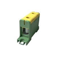 Клеммник на DIN-рейку FT1095G 1Р,Cu:16-95/Al:16-95 мм2, желто-зеленый Промфактор (FT1095G)