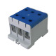 Клеммник на DIN-рейку FT1150N 3P,Cu:35-150 / Al:35-150 мм2, синий Промфактор (FT1150N3)