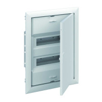 Бокс пластиковый АББ UK624E3 на 24 модуля внутренний с клеммами ( 2CPX077841R9999 )