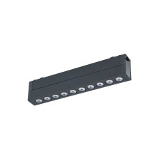 Магнітний трековий світильник UST-GR 12W 4000К 48V IP20 чорний Violux ( 320155 )