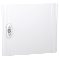 Двері Schneider Electric PrismaSeT XS пластик 302x300x20 мм для щита 1 ряд 13 модулів суцільні Білий
