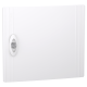Двері Schneider Electric PrismaSeT XS пластик 302x300x20 мм для щита 1 ряд 13 модулів суцільні Білий