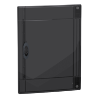 Дверь Schneider Electric PrismaSeT XS пластик 302x450x20 мм для щита 2 ряда 13 модулей Дымчатый