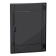 Дверь Schneider Electric PrismaSeT XS пластик 302x450x20 мм для щита 2 ряда 13 модулей Дымчатый