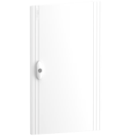 Дверь Schneider Electric PrismaSeT XS пластик 302x600x20 для щита 3 ряда 13 модулей сплошные Белый