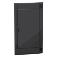 Дверь Schneider Electric PrismaSeT XS пластик 302x600x20 мм для щита 3 ряда 13 модулей Дымчатый