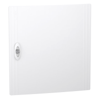 Дверь Schneider Electric PrismaSeT XS пластик 426x450x20 мм для щита 2 ряда 18 модулей белый