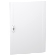 Двері Schneider Electric PrismaSeT XS пластик 426x600x20 для щита 3 ряди 18 модулів суцільні Білий
