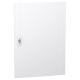 Двері Schneider Electric PrismaSeT XS пластик 426x600x20 для щита 3 ряди 18 модулів суцільні Білий