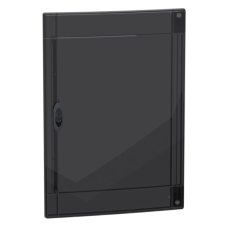 Двері Schneider Electric PrismaSeT XS пластик 426x600x20 мм для щита 3 ряди 18 модулів Димчастий
