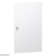 Двері Schneider Electric PrismaSeT XS пластик 426x750x20 для щита 4 ряди 18 модулів суцільні Білий