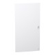 Дверь Schneider Electric PrismaSeT XS пластик 550x1050x20 для щита 6 рядов 24 модуля сплошные Белый