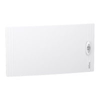 Дверь Schneider Electric PrismaSeT XS пластик 550x300x20 мм для щита 1 ряд 24 модуля сплошные Белый